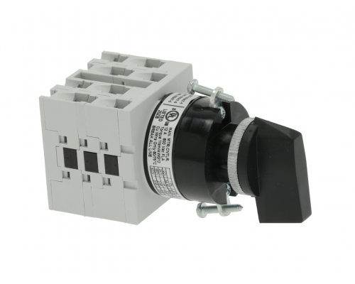 Переключатель поворотный 600 В 12 А ось 6x6 мм LOVATO, арт. GX169536U11