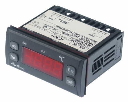 Регулятор электронный 12 В 71x29 мм NTC/PTC 1 реле ELIWELL, арт. IC11C00TCA300