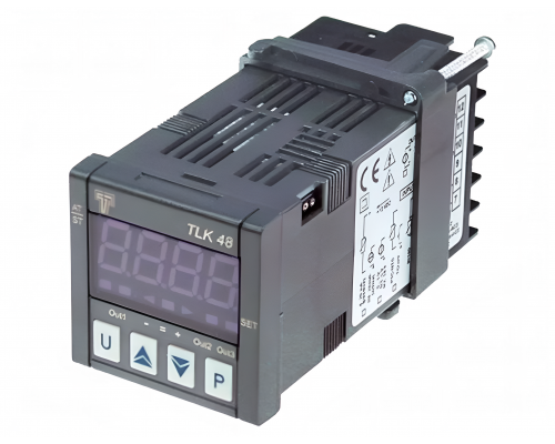Регулятор электронный 100-240 В 48x48 мм Pt100/TC (J,K,S) TECNOLOGIC, арт. K48-HCR------D----