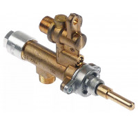 Кран газовый вход M12x1 (труба 8 мм) для гриля POTIS, арт. PT0086
