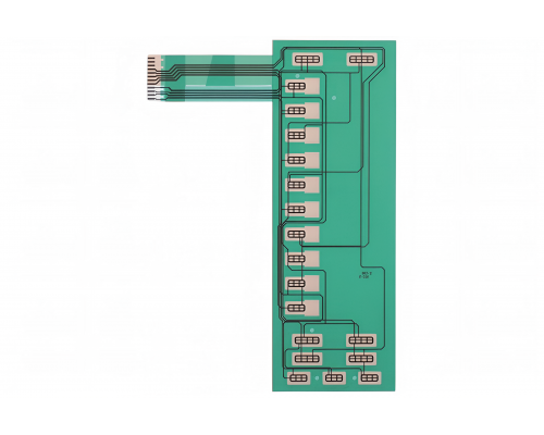 Клавиатура мембранная 242х86 мм для микроволновой печи SHARP, арт. QSWKA041DRZZ