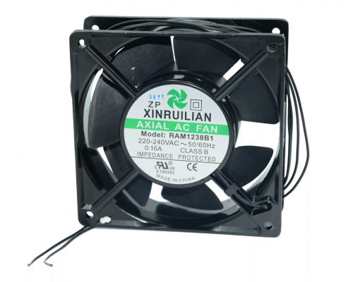 Вентилятор осевой 16/15 Вт 230 VAC XINRUILIAN, арт. RAM1238B1