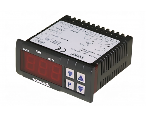 Регулятор электронный 12 В 71x29 мм TC J/K TECNOLOGIC, арт. TDH 02