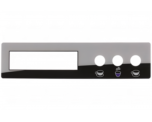 Стикер обозначения кнопок 213x50 мм для панели управления кофемашины ASTORIA C.M.A., арт. WY29169116