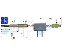 Термоэлемент/термопара SIT 034.107864 universal service parts