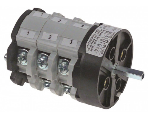 Переключатель Bremas CS0325832 1-0-2 600В 32А ось 5x5 мм L400/32T для LA SANMARCO
