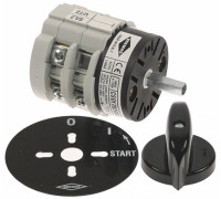 Выключатель CS0178293 0-1 400V 20A ось 5x5 мм S000INA13 для кофемолки MAZZER