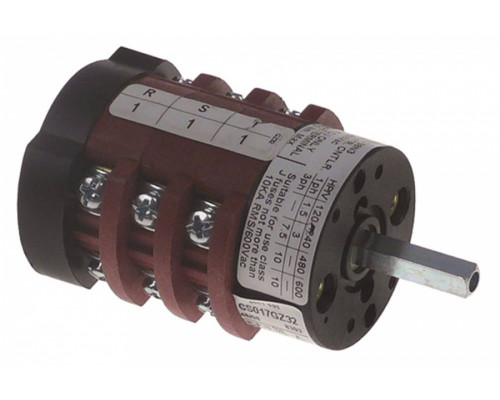 Переключатель Bremas CS017GZ32 0-1-2 400В 17А L400/17 для LA MARZOCCO