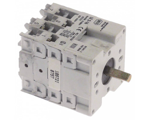 Переключатель BRETER LE2-16 0-1-2 90 В 16 А ось 5x5 мм для ATA