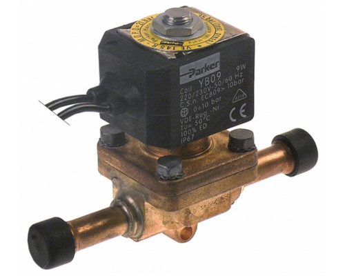 Клапан электромагнитный прямой 230 В VE-145 PARKER для ICEMATIC, арт. 19863031