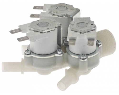 Клапан электромагнитный тройной 90°C вход 3/4" 230 VAC RPE, арт. 358001230V