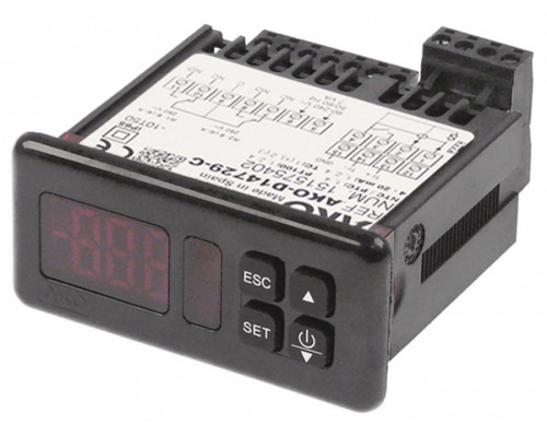 Регулятор электронный 90-240 В 71x29 мм NTC/PTC/Pt100/TC(J,K)/мA AKO, арт. AKO-D14729-C