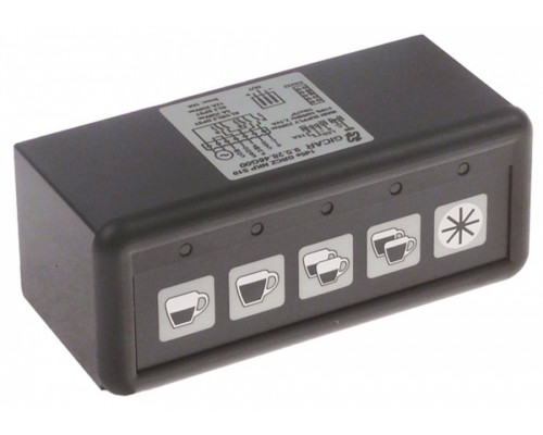 Панель управления Gicar 1d5e GRCZ NKP S10 120X50 мм 19439 для кофемашины IBERITAL