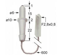 Электрод зажигания 196.100753 service parts uni