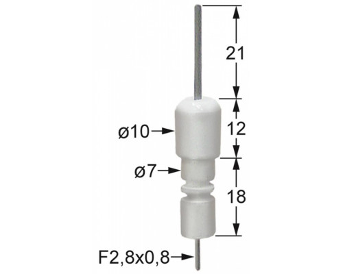 Зажигательный электрод 034.100799 universal service parts