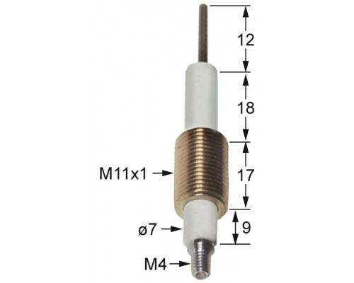 Электрод розжига 465.100815 universal parts 