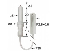 Электрод зажигания 196.100826 service parts uni