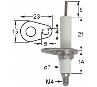 Электрод зажигания 196.100868 service parts uni
