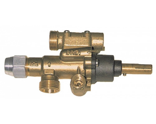 Кран газовый PEL 22S/O M20x1.5 для плиты 33A0100 ANGELO PO