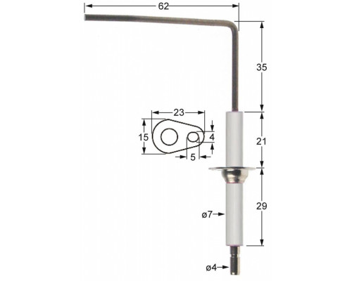 Электрод zip-101791/original parts service