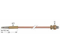 Термоэлемент/термопара 034.102205 universal service parts
