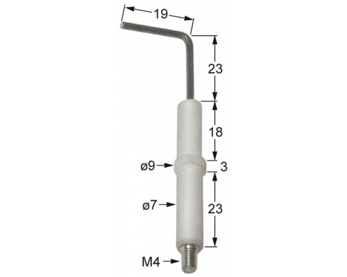 Электрод зажигания 196.102333 service parts uni