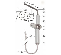 Электрод зажигания 196.102335 service parts uni