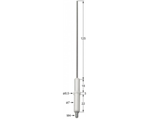 Электрод зажигания 196.102339 service parts uni