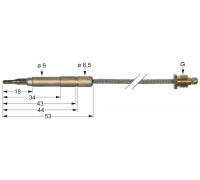 Термоэлемент к газовому крану 196.102406 service parts uni