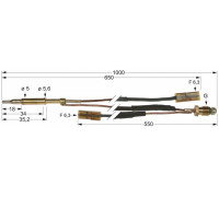 Термоэлемент к газовому крану 196.102815 service parts uni
