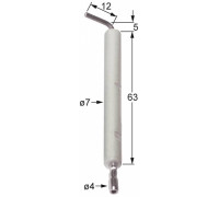 Электрод зажигания 196.102880 service parts uni