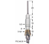 Электрод зажигания 196.104638 service parts uni