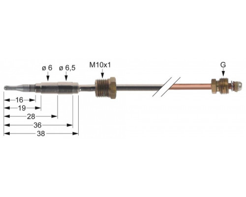 Термоэлемент 465.107260 universal parts 