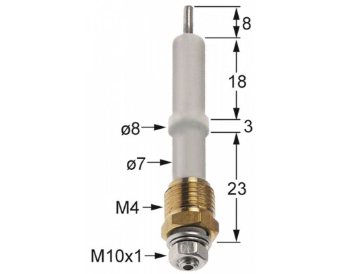 Зажигательный электрод 034.107280 universal service parts