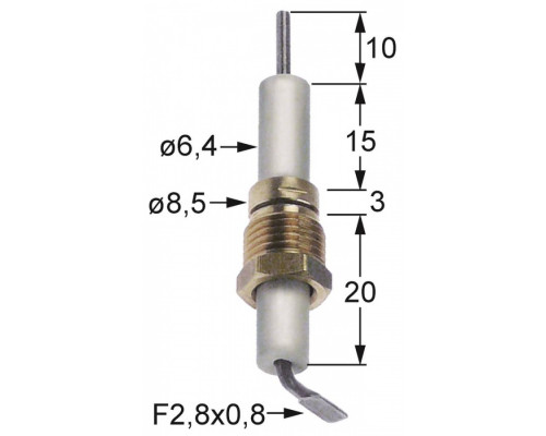 Электрод розжига 465.107281 universal parts 