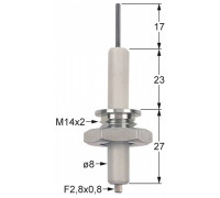 Электрод зажигания 196.107282 service parts uni