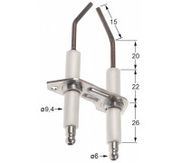 Электрод зажигания 196.107353 service parts uni