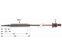 Термоэлемент 465.107450 universal parts 