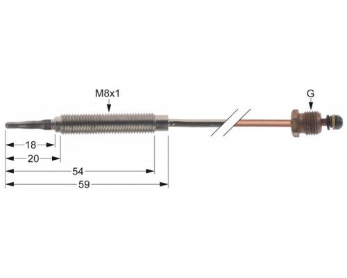 Термоэлемент 465.107450 universal parts 