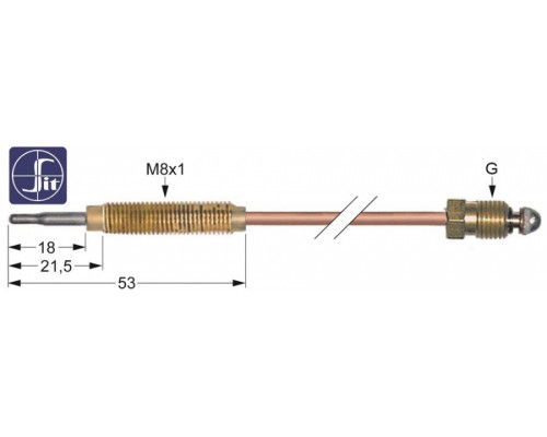 Термопара-элемент SIT 869.107642 universal parts equipment