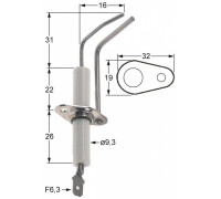 Электрод зажигания 196.107665 service parts uni