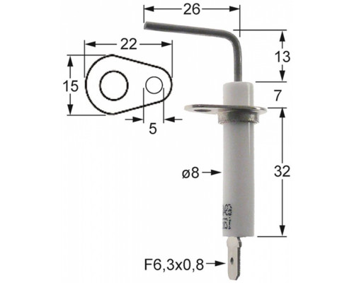 Электрод zip-109197/original parts service