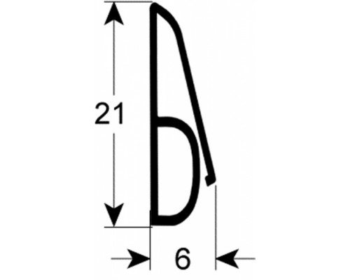 Уплотнитель двери 518.512460 /parts original equipment