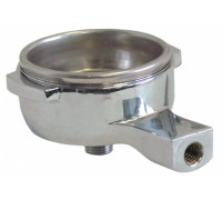 Портафильтр хромированная латунь 1/4" M12x1.75 для ASCASO