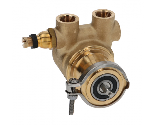 Головка помпы 3/8" GAS латунь Д82 мм с байпасом FLUID-O-TECH, арт. PA0104AGANN0000